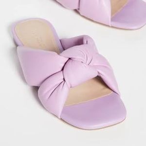 Puffy Ruched Sandals